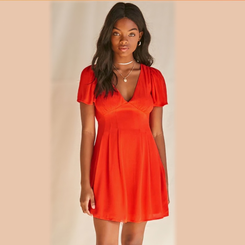 Fit and Flare Sleeved Skater Dress
